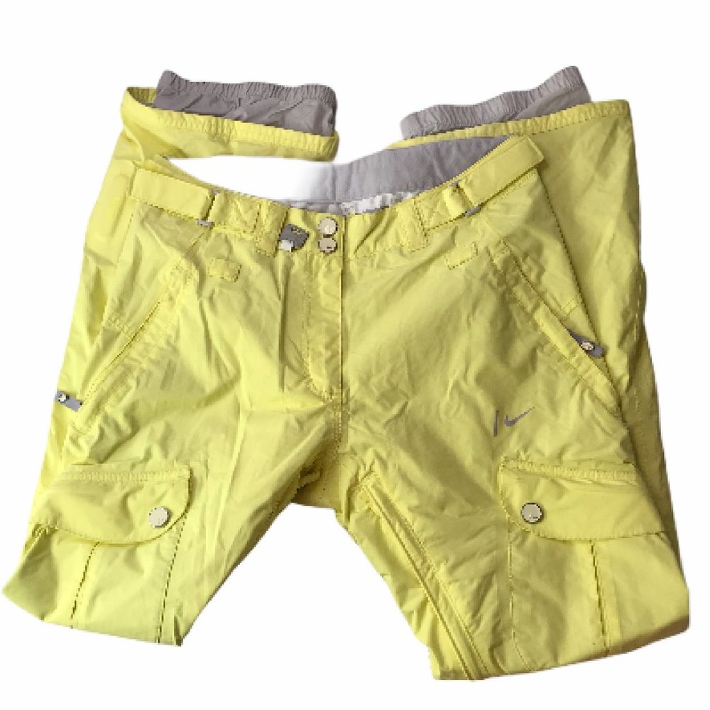 Nike Ski Snowboard Snow Pants Yellow Women's Small